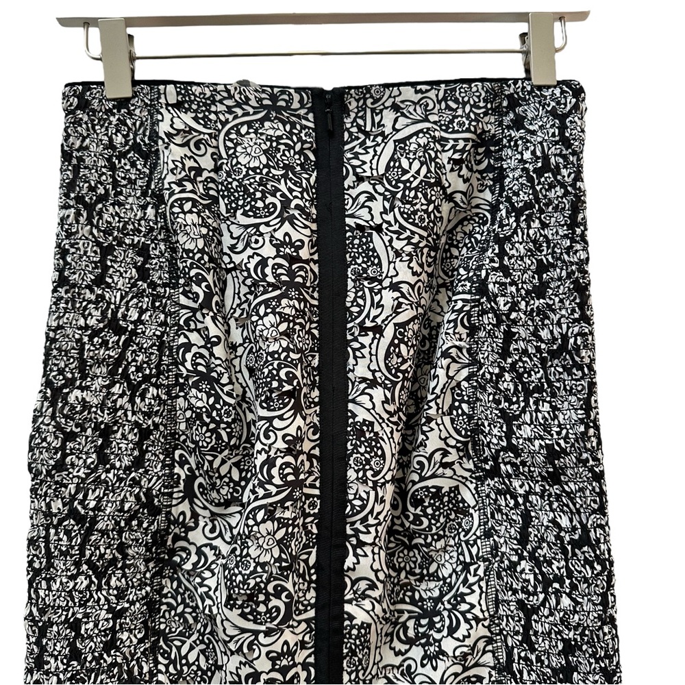 Anthropologie Beguile Pencil laser cut Skirt by Byron Lars  Size 0 NWT - Picture 8 of 14